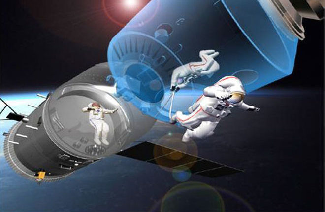 'Shenzhou 11' berjaya berlabuh dengan makmal yang mengorbit 