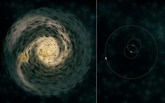 Ahli astronomi telah menemui sistem bintang yang tidak biasa 