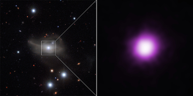 Ahli astronomi mendedahkan misteri galaksi 'sekelip mata' Markarian 1018 
