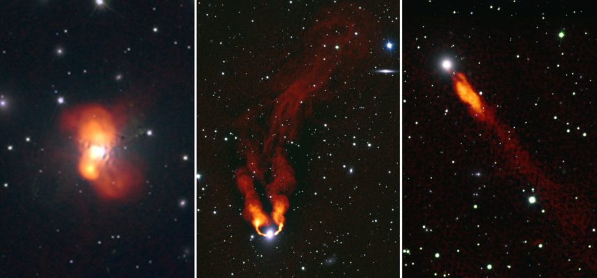 Ahli astronomi telah memotret galaksi yang kelihatan seperti api yang menyala dalam kegelapan 