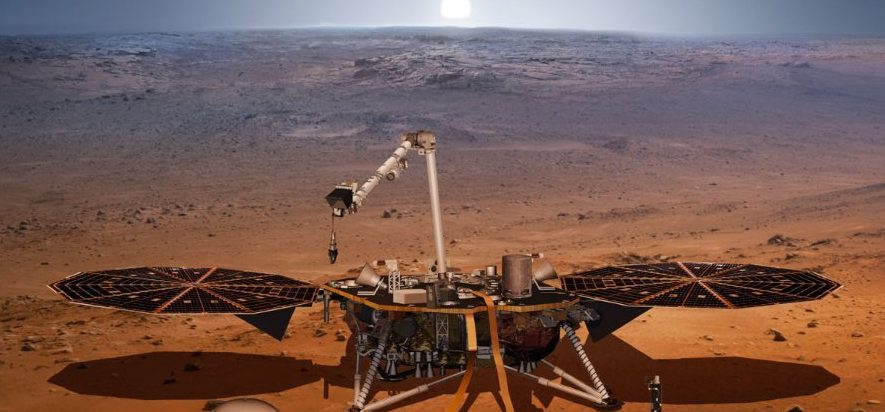 Medan magnet di sekitar probe InSight Mars adalah 10 kali lebih kuat daripada yang disangka para saintis 