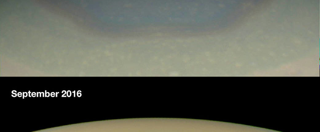 NASA: Heksagon Saturnus berubah warna 