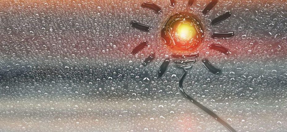 Kaedah baru untuk menjana elektrik: setitik hujan akan menyalakan 100 lampu LED 