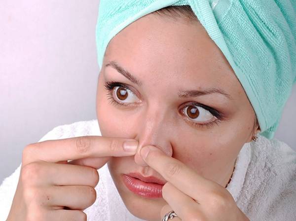 jerawat di hujung hidung 