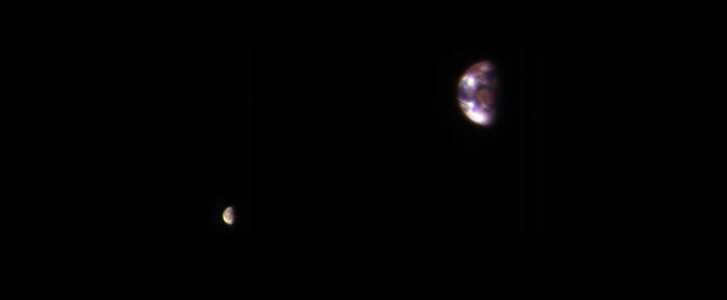 Melihat Bumi dari Marikh adalah foto NASA yang menakjubkan 