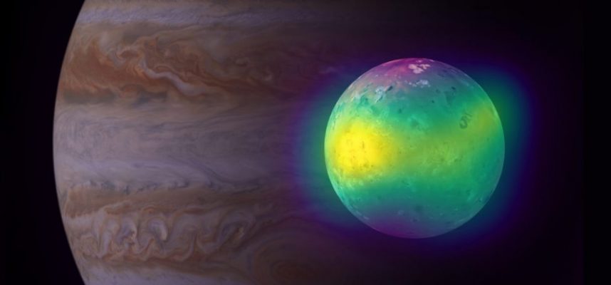 Buat pertama kalinya, para astronom memerhatikan aliran sulfur dioksida dari gunung berapi Io 